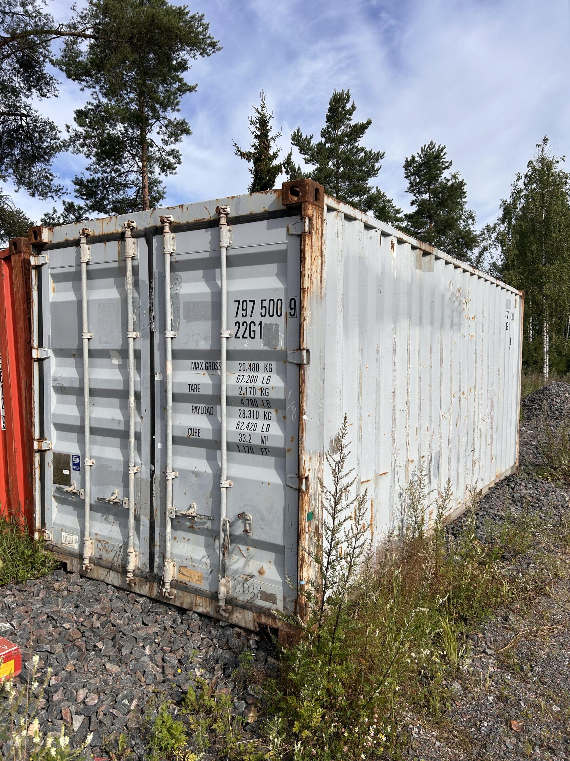 6m varastokontti, Kaarina